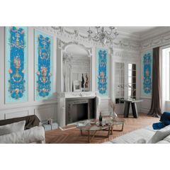 Панно Affresco (Аффреско) Цветариум Арт. Ornament Сolor 3 м2